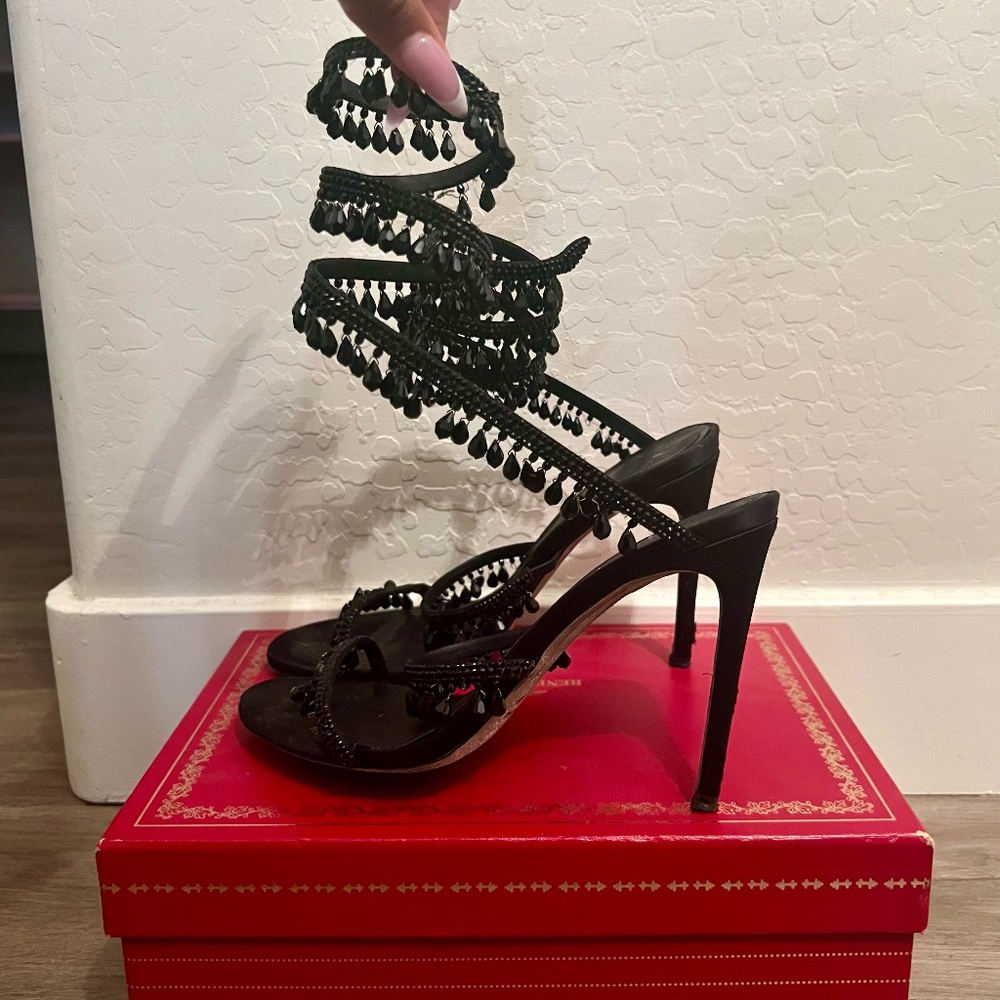 Rene Caoviila Chandelier Heels